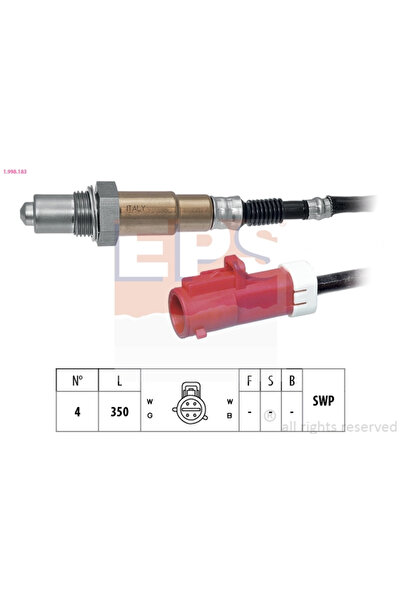Eps Sonda Lambda Ford B-Max/Fiesta 6/Fiesta Limuzina