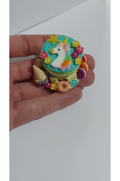 UNICORN El yapımı pasta