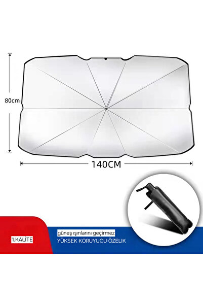 RAHA TOYS Tüm Araçlar İçin Araba Ön Cam Güneşlik ESNEK Katlanabilir Güneşlik ...