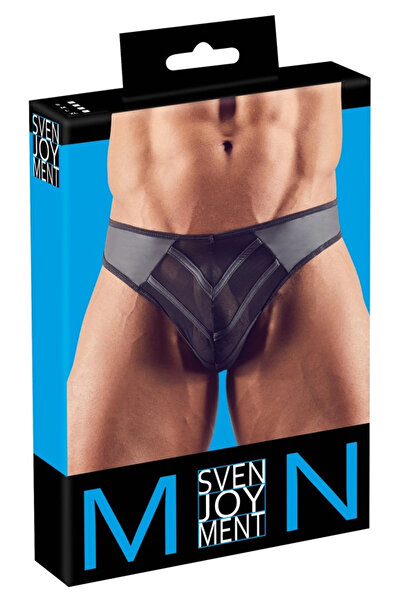 Other Svenjoyment - Sexy Black Men's Rio Thong With Matte Shine M