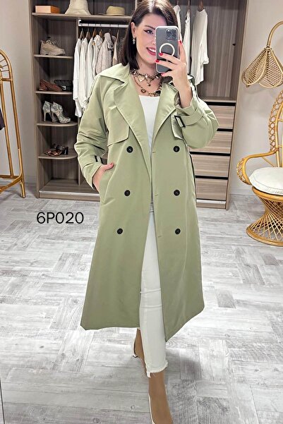 İnce Topuk Prive Seri Apoletli Torino Trench Coat 6P020