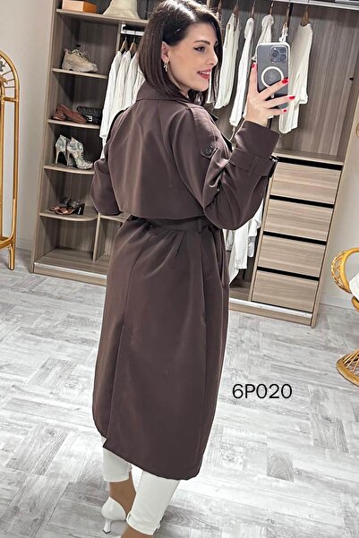 İnce Topuk Prive Seri Apoletli Torino Trençkot 6P020