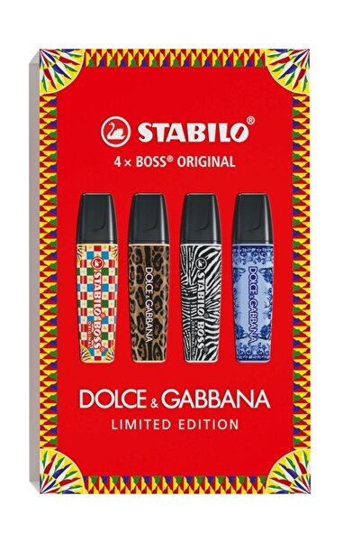 Stabilo Boss Original 4-color highlighter set Limited Edition
