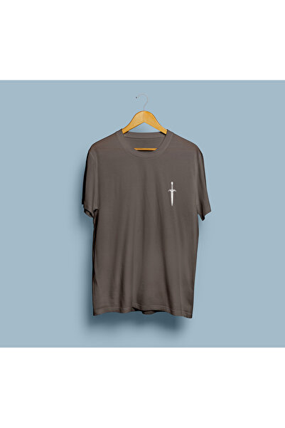 H2O Blade Kılıç Baskılı %100 Pamuklu T-Shirt