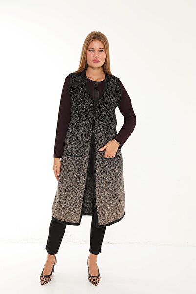 Lanze Full Knitwear Long Vest 106