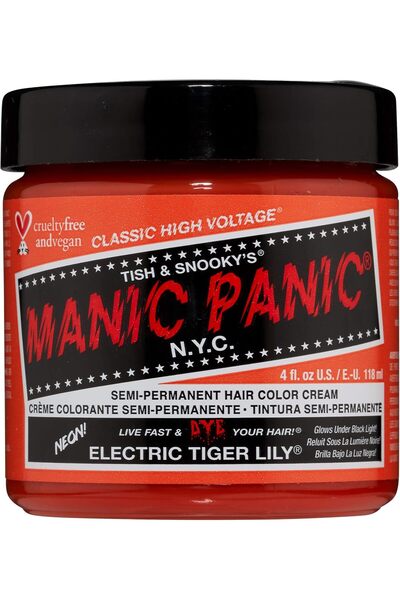 Manic Panic High Voltage Classic Hair Color - Electric Tiger Lily, 4 oz, 1 Count