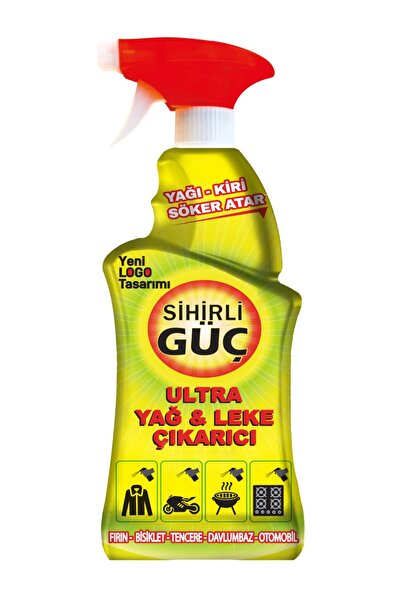 sihirli güç EXTRA GÜÇLÜ YAĞ VE LEKE ÇIKARICI 750 ml (Koliçi Adet 16'lı)