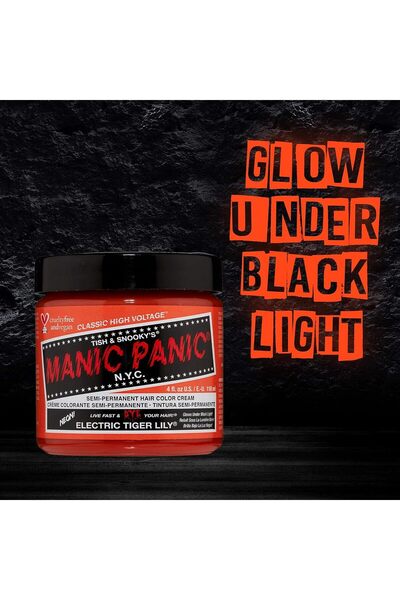 Manic Panic High Voltage Classic Hair Color - Electric Tiger Lily, 4 oz, 1 Count