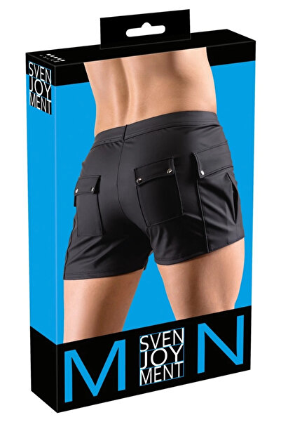 Other Svenjoyment - Black Men's Shorts With Large Pockets M