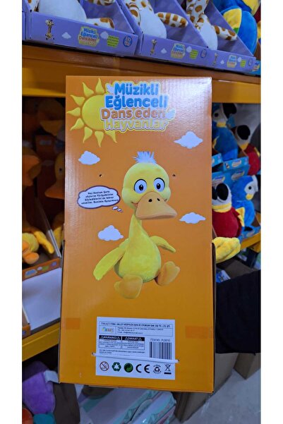 TOHA Dans Eden-Şarkı Söyleyen ve Ses Tekrar Eden Neşeli Hayvanlar | 35 cm Peluş Oyuncak