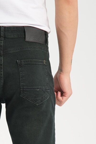 Store Straight Cut Men's Jeans - Stretch Fabric, Regular Fit Jeans (98% Cotton)