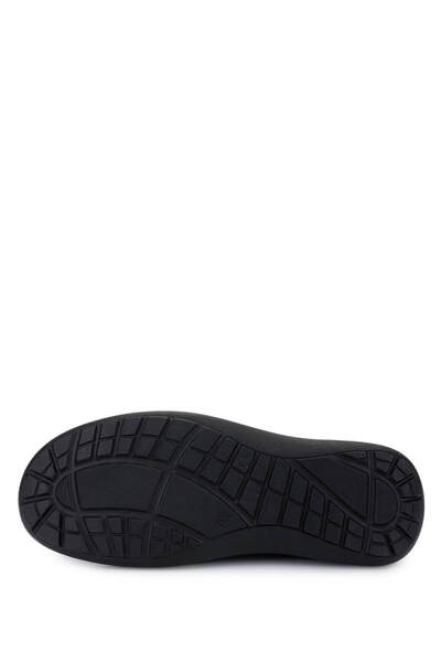 Tamer Tanca Erkek Hakiki Deri Siyah Casual Ayakkabı