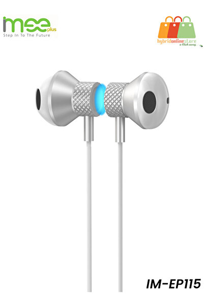 iMee PLUS IM-EP115 3.5MM Stereo Earphones Big Bass 10MM Speaker Ergonomic Semi-in-Ear Design