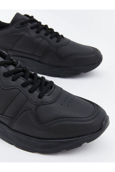 LC Waikiki Özmarka Yeni Sezon Deri Görünümlü Erkek Spor Ayakkabı
