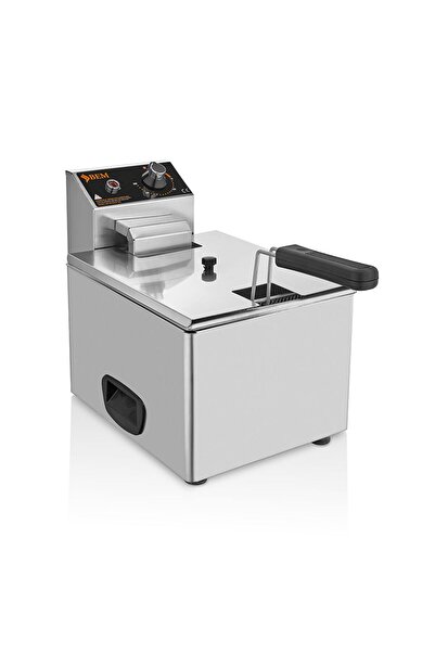 BEM Tekli Kapaklı 3 lt Elektrikli Fritöz