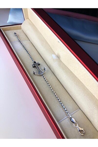 GWOMA Gemici Denizci Küp Zincirli Çapa Model Gümüş • Işıklı Kutuda • Sevgiliy...