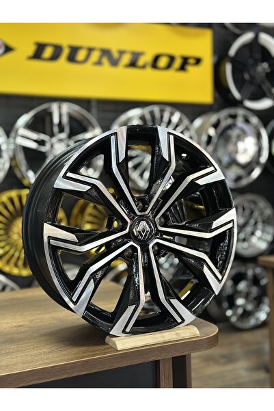 Samlas Renault Clio Icon 17″ Jant – 7.5x17 – 5x114.3 – ET40 – 67.1mm – Black Diamond – 4 Adet