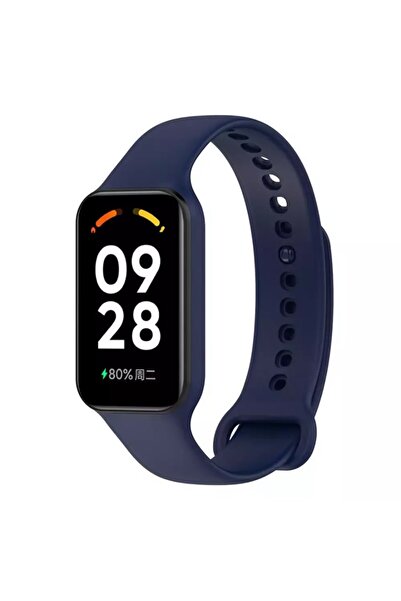 Techmaster Redmi Band 2 Xiaomi Mi band 8 Active Uyumlu Silikon Kordon Kayış