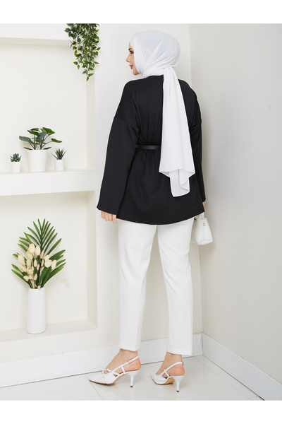 Wual giyim Μπουφάν με ζώνη Puff Scuba