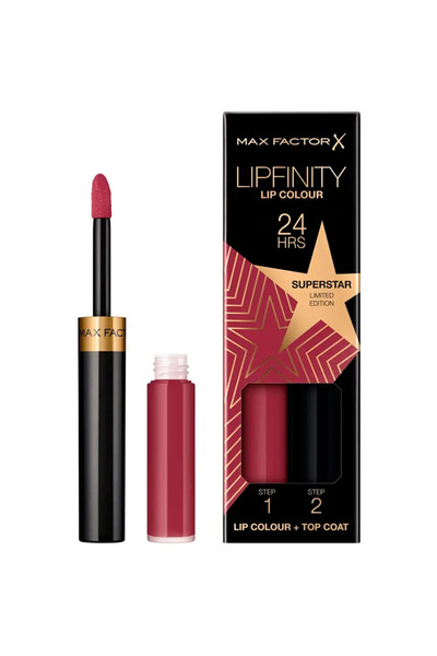 Max Factor Limited edition lip makeup set LIPFINITY #86 superstar 2 pcs