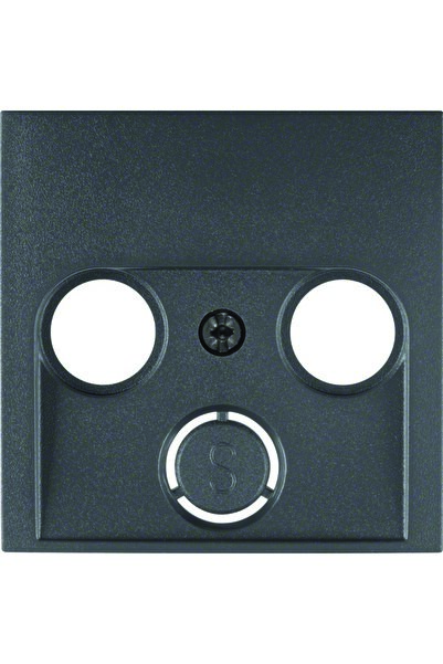 Other Placă frontală pentru antenă cu ieșire dublă - finisaj antracit