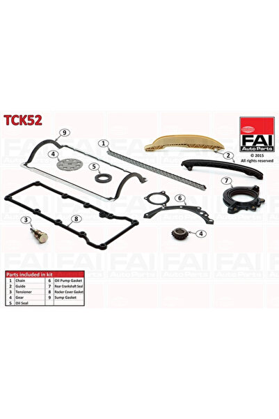 FAI AUTOPARTS Chit Lant De Distributie Deasupra Ford Fiesta 5/Fusion/Ka
