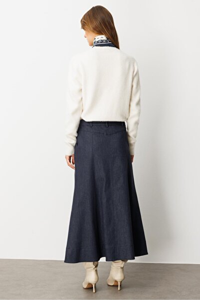 accort Kloş Kot Etek-LACI