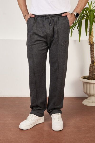 FRANKNESS JNS Men's Baggy Fit Relaxed Cut 3 Thread Sweatpants