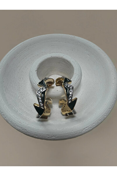 GOLDURA ATELIER Black Swan Küpe