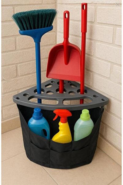 ZHR Elektronik -88000801-Bahçe veya Temizlik Organizer-Faraş,Mop,Deterjan,Tırmık,Kürek vb.