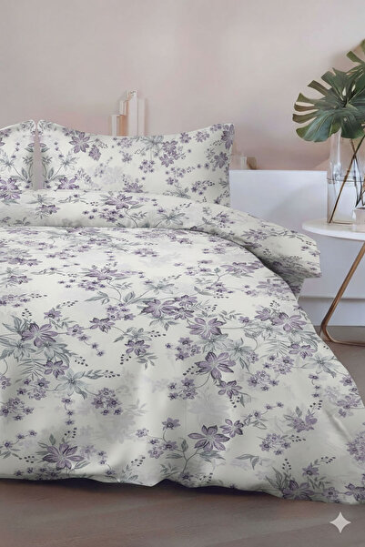 FAVORA Preto Двоспальний комплект постільної білизни з 100% бавовни - Ліла