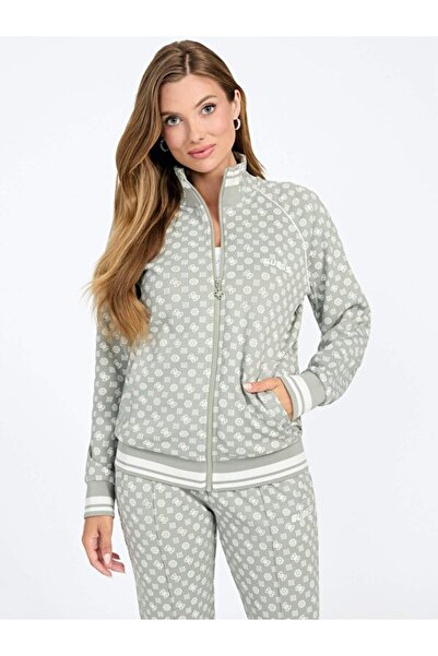 Guess Aggie Kadın Aktif Scuba Sweatshirt