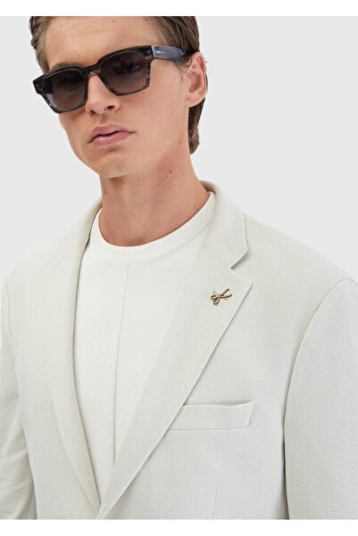 Ramsey Smoked Straight Comfort Fit Knitted Suit