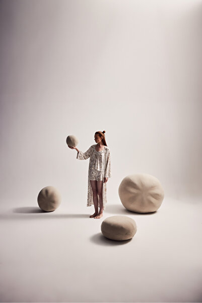 Hays Kadın Viskon Uzun Kollu Sabahlık