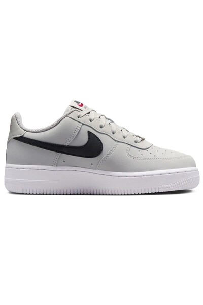 Nike Air Force 1 LV8 (AF1) Unisex Leather Sneaker Hakiki Deri Günlük Spor Ayakkabı Gri