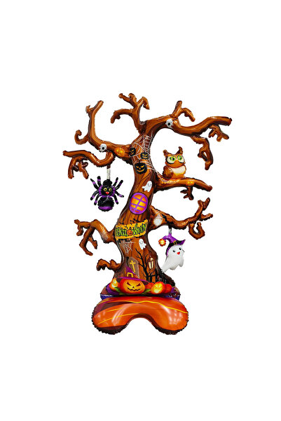 OEM Balloon with stand for Halloween decoration, Mysterious Tree figurine, 79 x 115 cm, LY-2439-8
