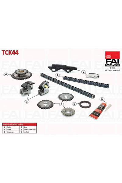 FAI AUTOPARTS Chit Lant De Distributie Partea De Jos Nissan Cube/Micra 2/Micra 3
