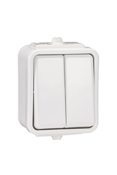 Other Întrerupător pentru candelabru montat pe suprafață IP44, cedru alb