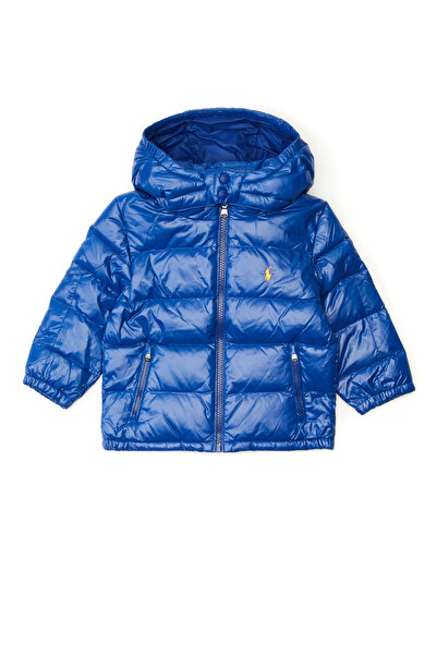 Polo Ralph Lauren Mor Kapüşonlu Erkek Çocuk Mont