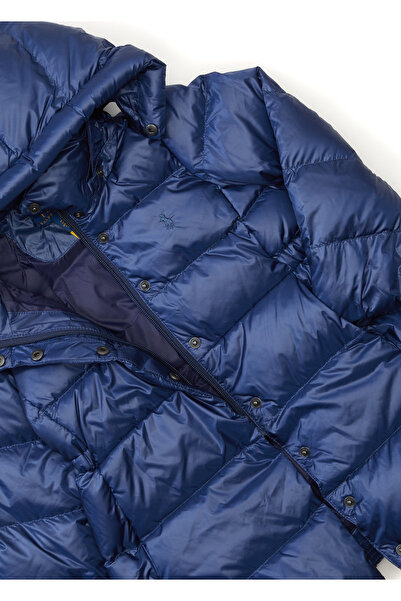 Polo Ralph Lauren Lacivert Kapitoneli Kız Çocuk Puff Mont
