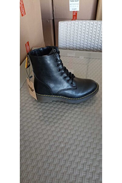 YolMarket Doktor Martens Siyah Cilt Bot