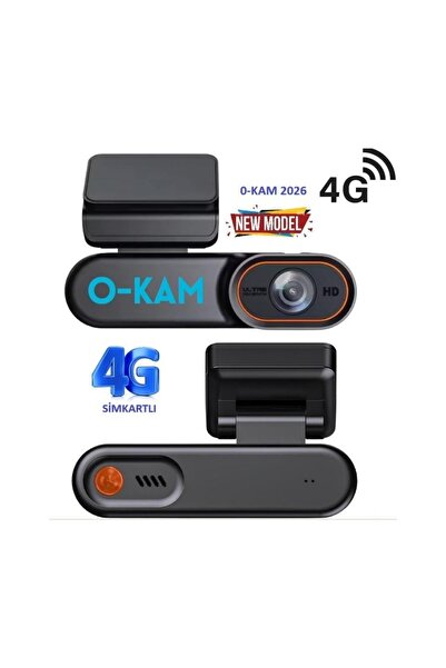 RoseLove O-kam 2026 Araç Kamerası + araç takip, 4g Sim Kartlı Gps + Google Maps