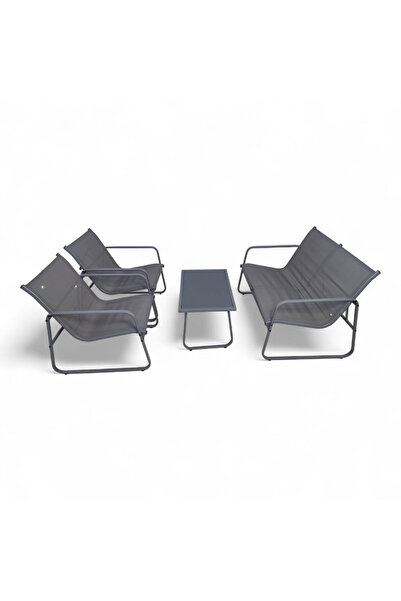 concent 4-person outdoor seating - modern and durable design