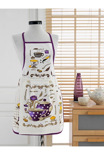 Coton Delux Waterproof Kitchen Aprons with Towel - 100% Cotton - Adult