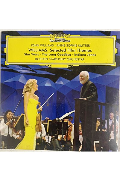 Deutsche Grammophon 45'lik PLAK - John Williams / Anne-Sophie Mutter / Selected Film Themes (7'')