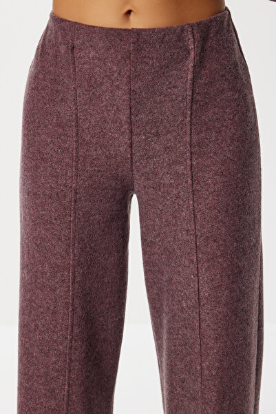 Lovelyİstanbul Yumoş Basic alsó-felső kötött szett LUB0273 MÜRDÜM