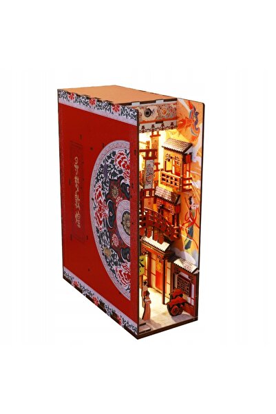 Other DIY Wooden 4D LED Street Puzzle Chinese Style Bookend