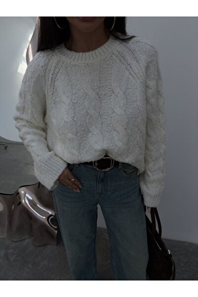 LAMİFUSTORE Πλεκτό πουλόβερ με σχέδια