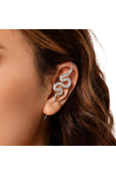 RM Bijuteri Tasarım Model Yılan Baston Küpe