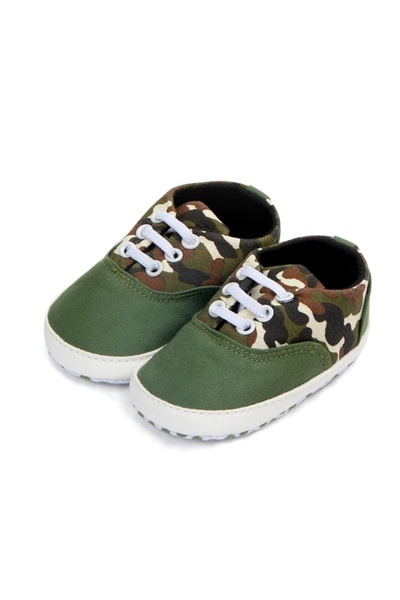 BebeNou Ghetuțe pentru bebeluși verde militar - ch0938-1-va16